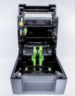 Brother TD-4750TNWB Desktop Direct Thermal/Thermal Transfer Printer - Monochrome - Label Print - Ethernet - USB - Serial - Bluetooth - Image 2